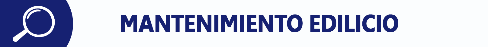 Mantenimiento Edilicio