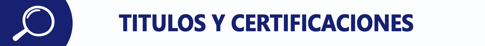 Legalización y Registro de Títulos